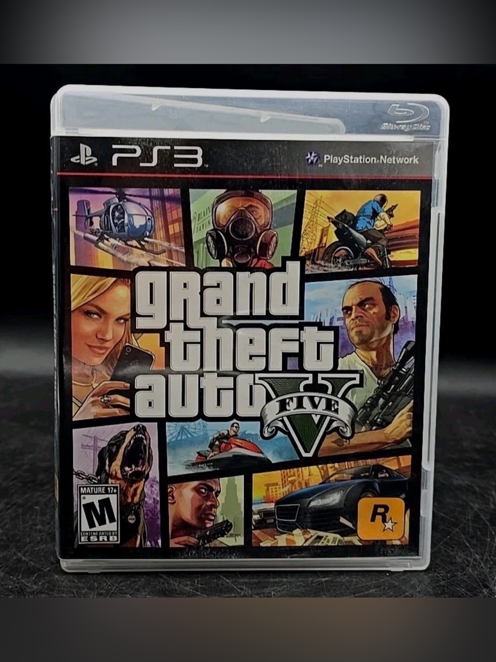 Grand Theft Auto V - Playstation 3 PS3 Game With Manual TESTED WORKS